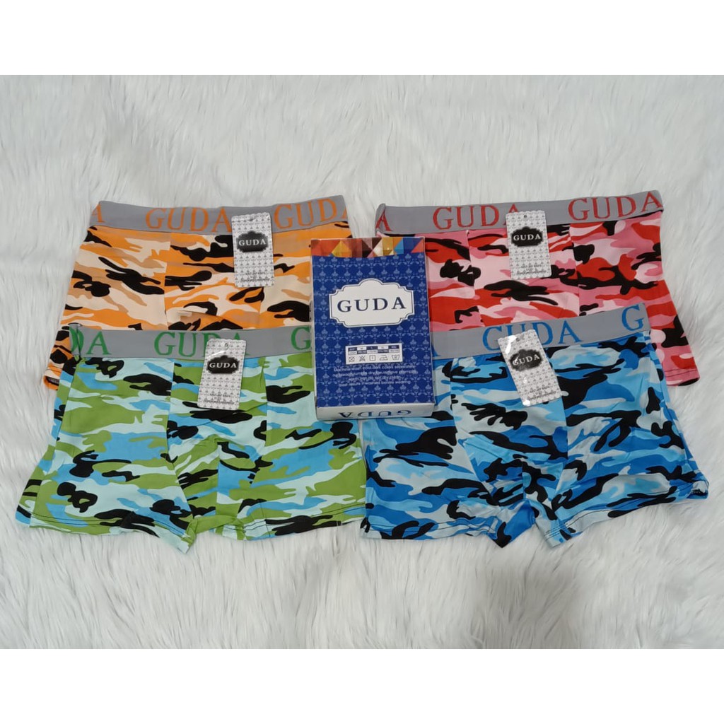 PROMO !!! 3 PCS BOXER PRIA || CELANA DALAM BOXER PRIA GUDA