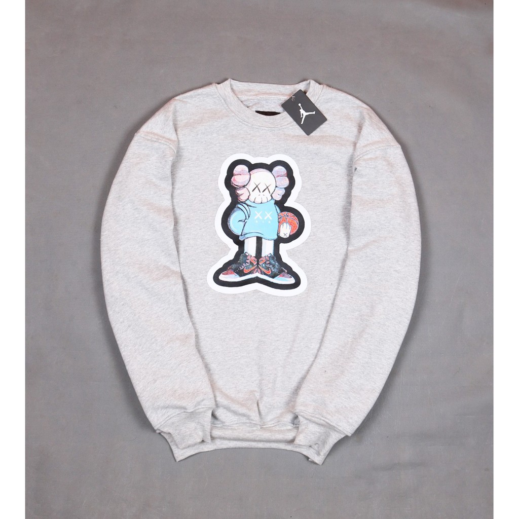 JAKET SWEATER CREWNECK BS JORDAN X KAWSS UNISEX PREMIUM QUALITY