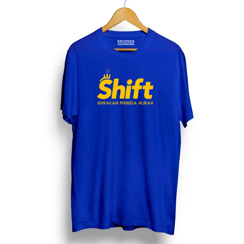 Kaos Distro Shift Pemuda Hijrah Yellow Premium