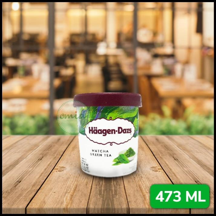 

Haagen Dazs Ice Cream - Matcha Green Tea Flavour - 473 Ml