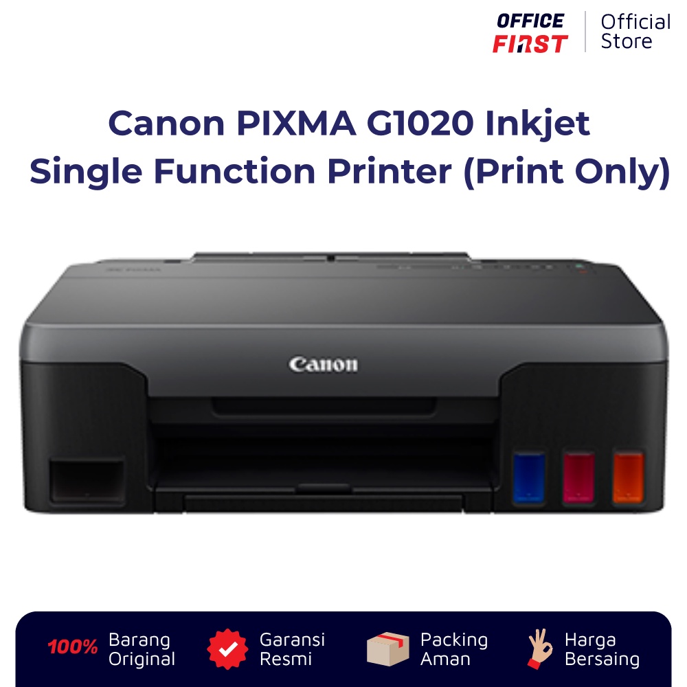 Printer Canon PIXMA G1020 - Ink Tank - Print Only - Garansi Resmi