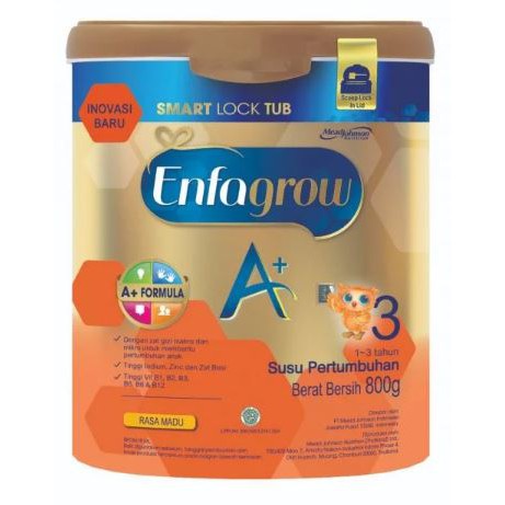 

[COD] Enfagrow A+ 3 Madu 800gr - Susu Pertumbuhan Tahap 3 (1-3 Tahun) MURAH