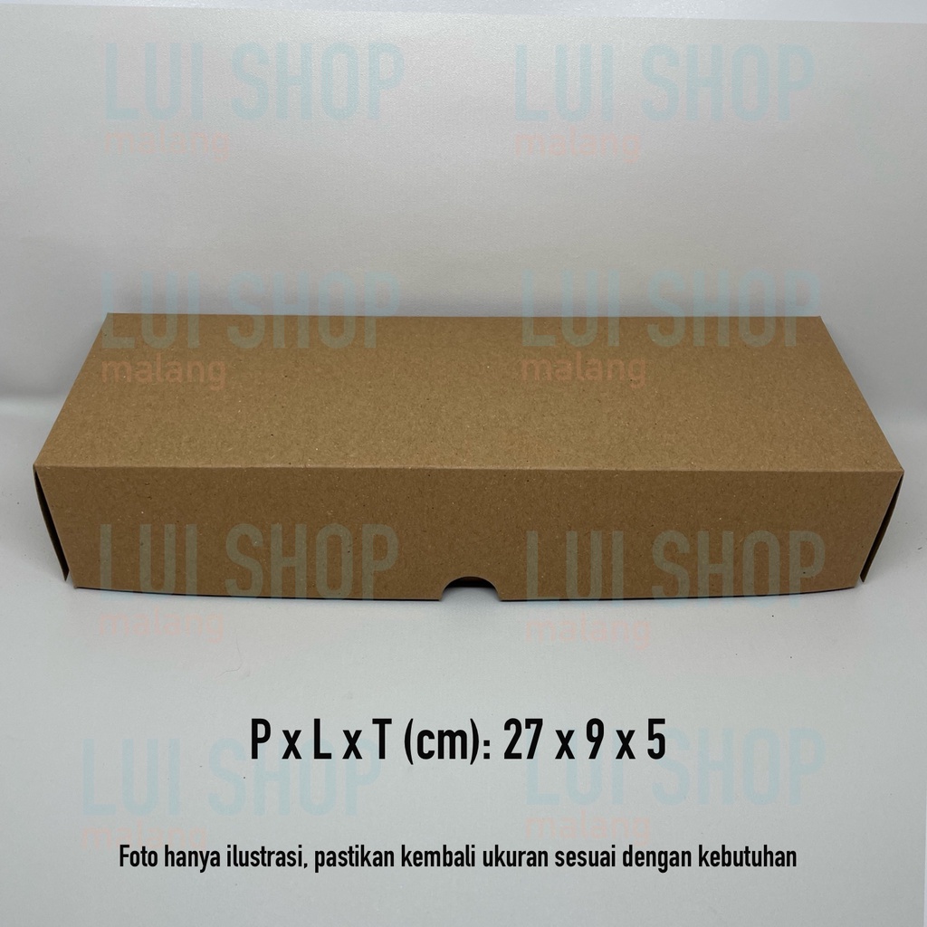 

DUS DONAT KRAFT COKLAT ISI 3 300gr 27cm x 9cm x 5cm [NON-LAMINASI]