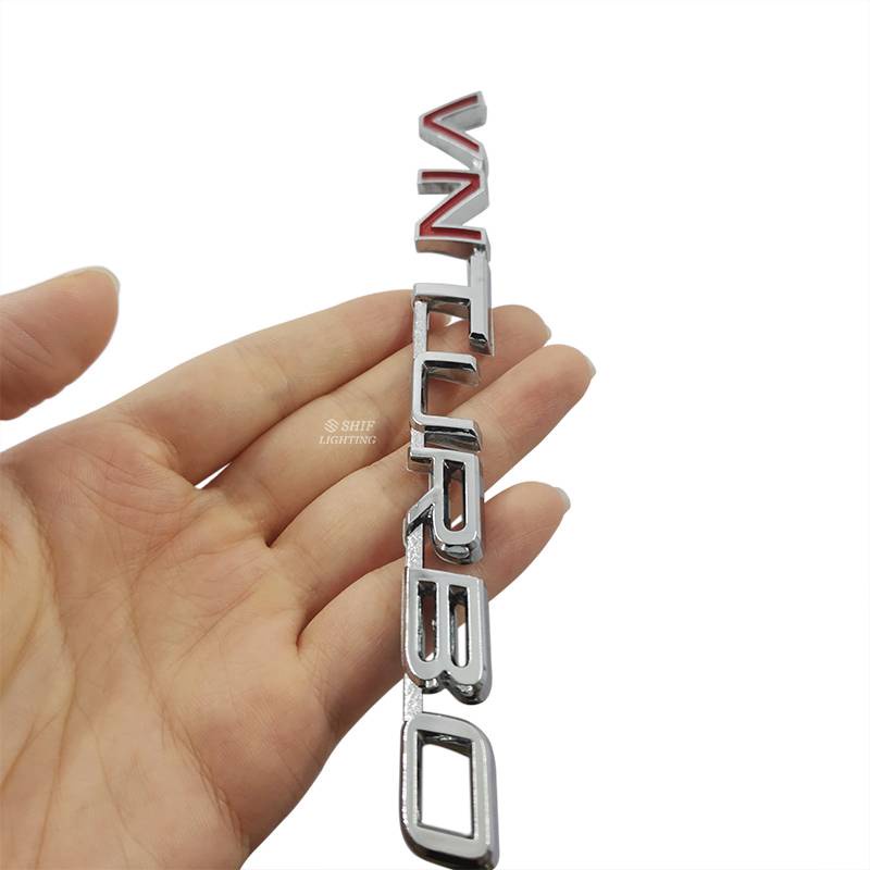 1 x ABS VN TURBO VN Turbo Car Auto Decorative Emblem Badge Sticker Decal Replacement