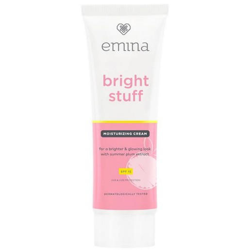 Emina Bright Stuff SERIES Face Wash Scrub Toner Powder Moisturizing Cream Micellar Tone Up Serum Mask