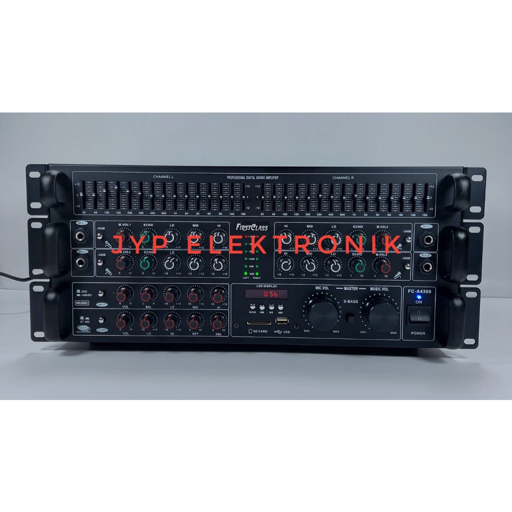 AUDIO AMPLIFIER FIRSTCLASS FC A4300 / FIRSTCLASS FCA4300 PROFESIONAL