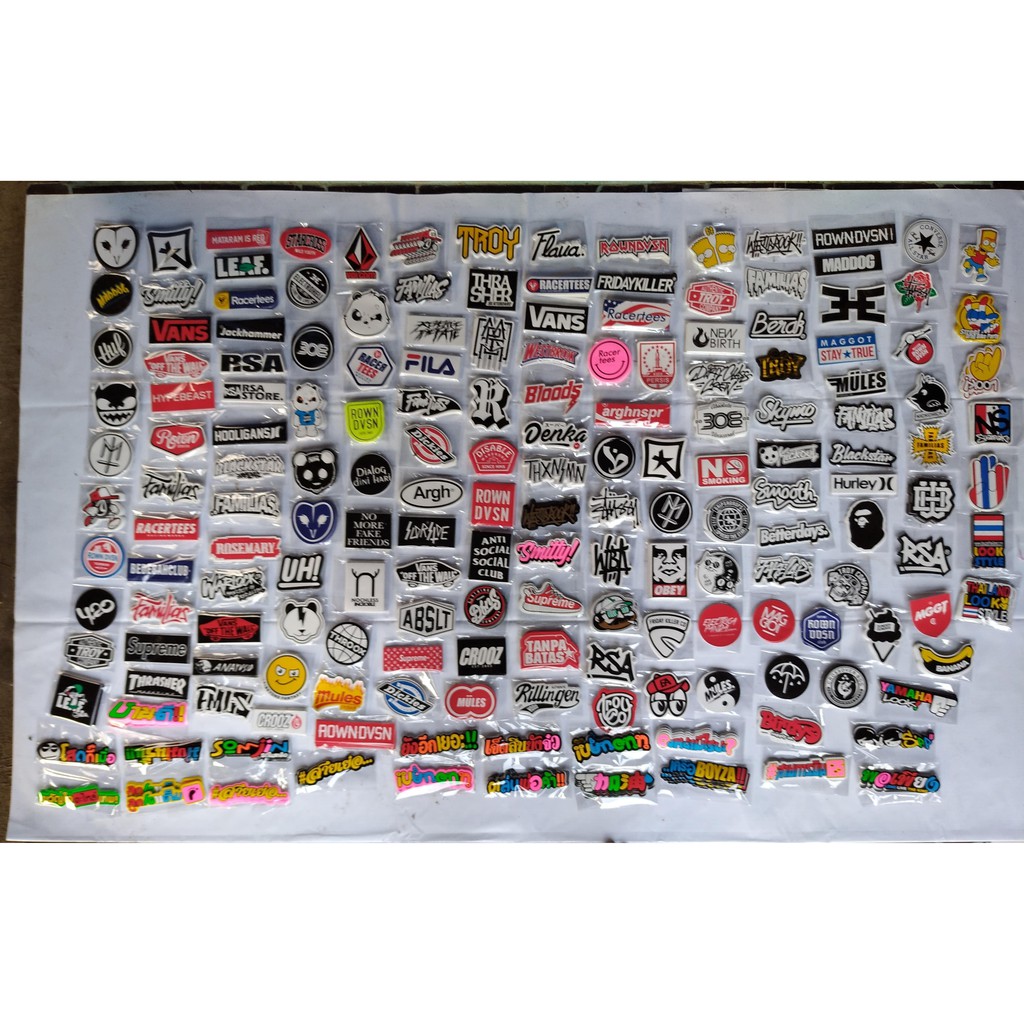  Harga Satuan Sticker Stiker  Distro  Stiker  Bahan  