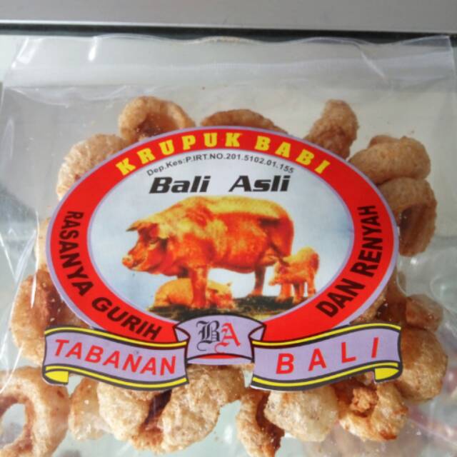 

Krupuk Samcam Babi Asli 60gr