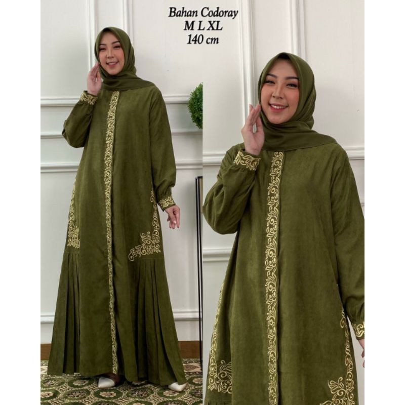 PROMO GAMIS BORDIR TERBARU//GAMIS CODORAY KEKINIAN