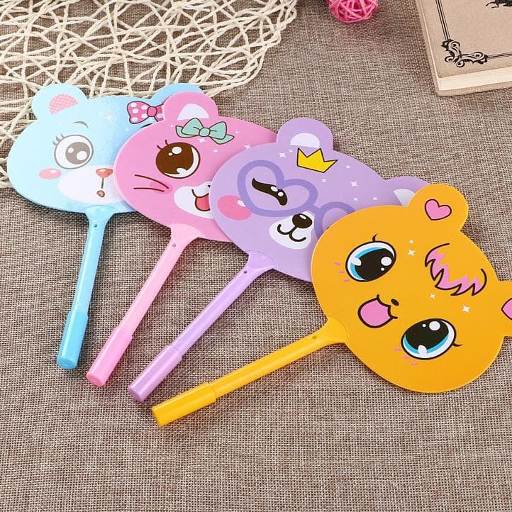 

Pena Kipas Lucu Animal Buah Pulpen Kipas Karakter/Souvenir Pena