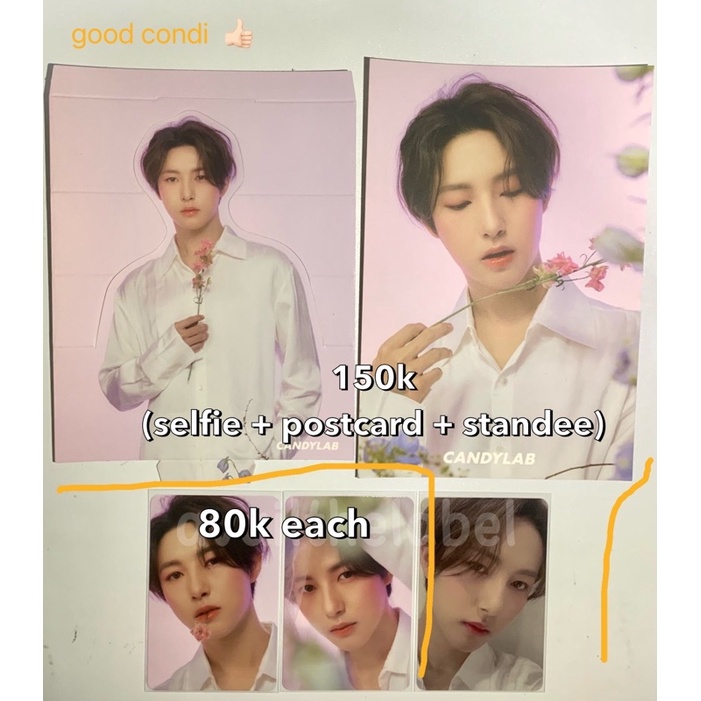 [ ready stock ] pc renjun candylab selca concept versi 1 dan versi 4