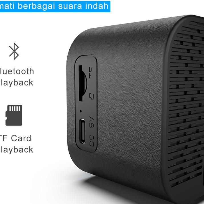 Bagus Banget.. ColorCoral Lampu Speaker Bluetooth Portable Bass Jam Alarm Clock LED Display Spiker B