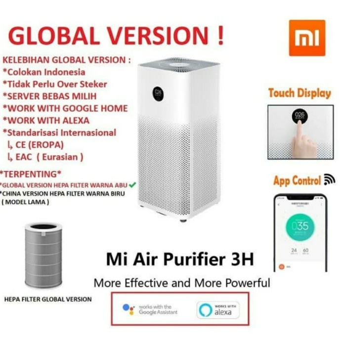 Ready - Xiaomi Mi Air Purifier 3H Global Version