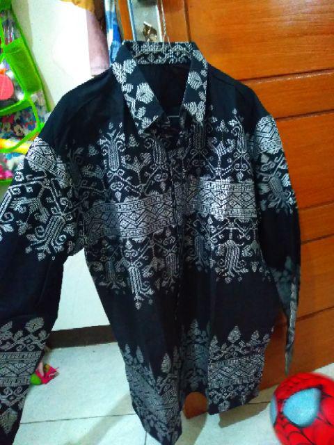 Bswart Batik Hrb026 Kenongo Hem Pendek Padi Pekalongan M L Xl Batik Pria Murah Modern Grosir