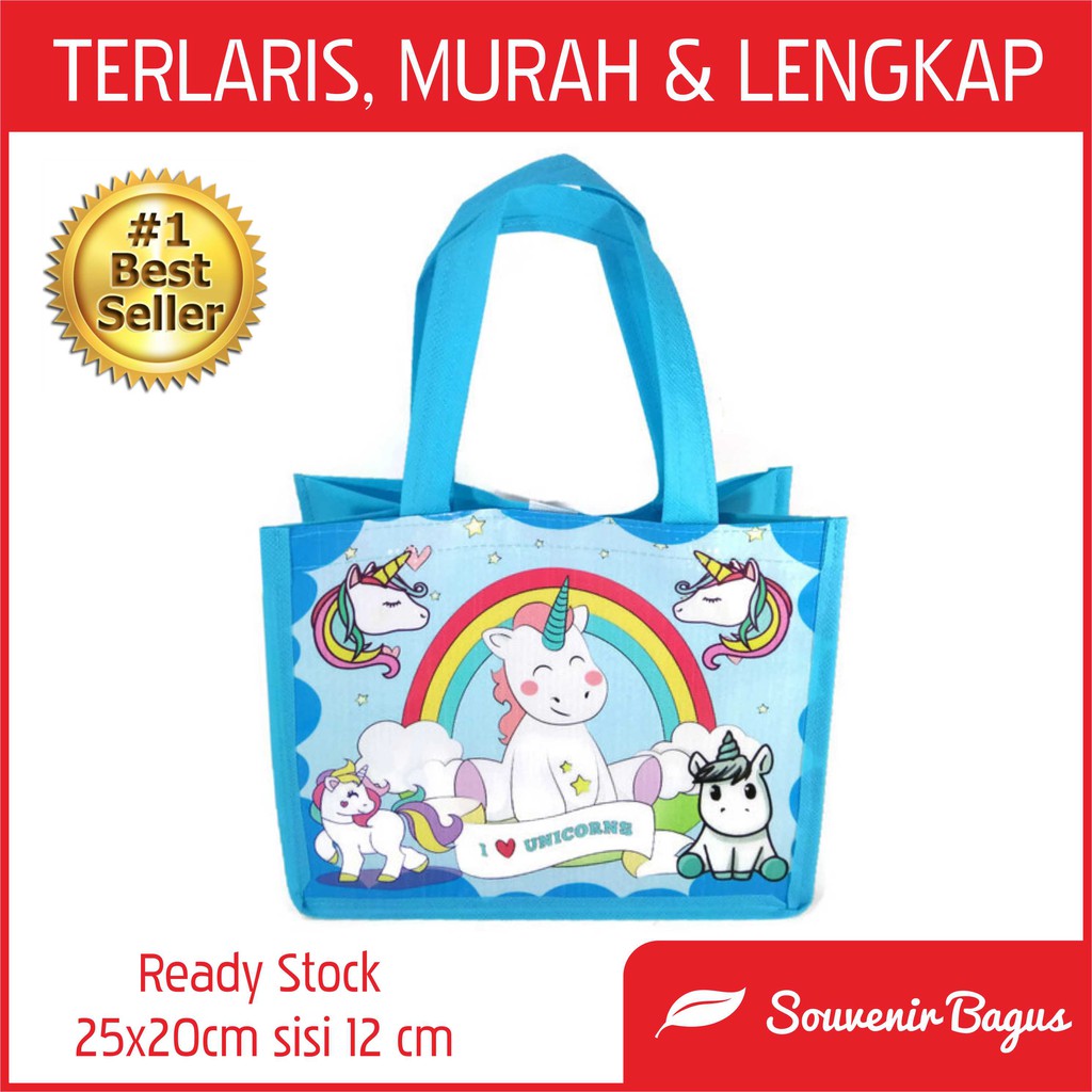 Tas Ultah Unicorn Biru Muda Terlaris Tas Souvenir Ulang Tahun Unicorn Termurah Murah Kuda Poni Boy Blue Cowok Unicorn Tas Kado Goodie Bag Jakarta Unicorn Mudah Asemka Unik Tebal