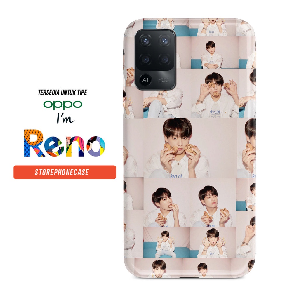 CASING OPPO RENO 4 4G 4PRO 4F/F17 PRO/A93 5/4G 5/5G 5PRO 5F 6/5G 6/4G 6PRO 7 BTS JUNGKOOK PERSONA 1