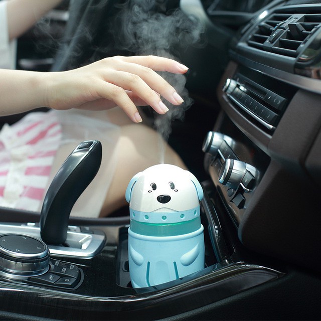 88 USB Cute Mini Cartoon Pet Dog Ultrasonic - Humidifier Unik Lucu