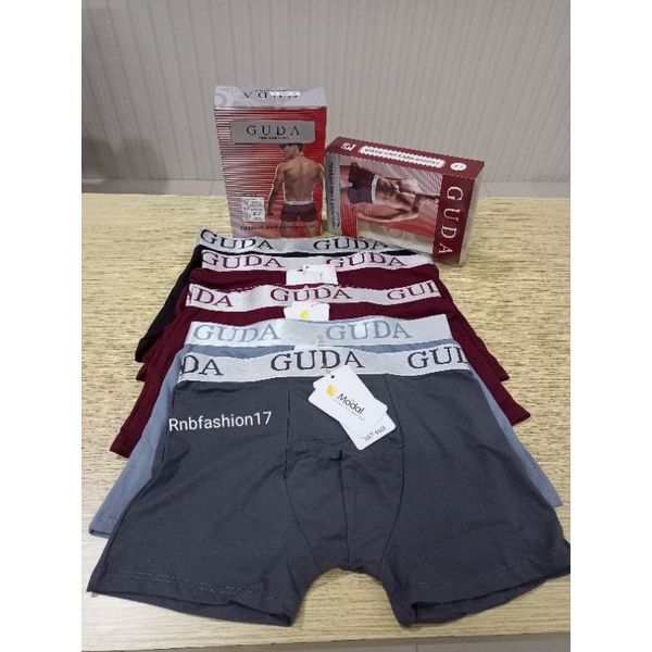CELANA DALAM /CD PRIA BOXER |GUDA| 3 PCS