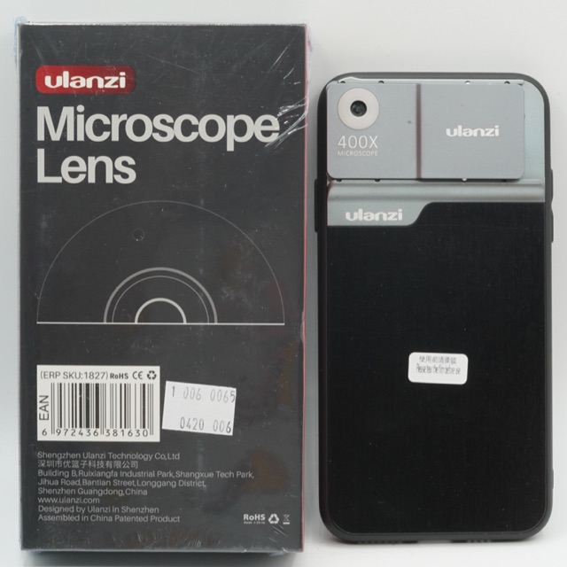 Ulanzi Iphone 11 Pro Max U-Lens 400X Microscope Phone Lens Case Kit - SKU 1.006.0065 - 1827