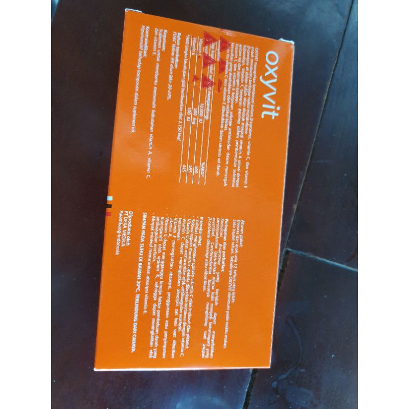 Oxyvit suplemen Vitamin C 500mg yg ampuh mencegah virus dan menjaga daya tahan tubuh