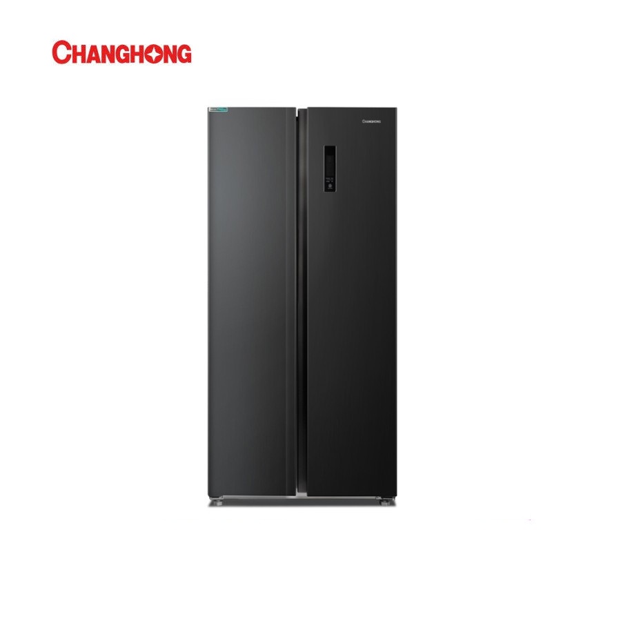 Kulkas Changhong FSS-600NIB Side By Side 467 Liter FSS600NIB Inverter FSS 600 NIB Refrigerator
