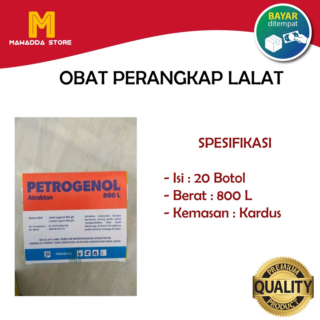 Petrogenol 800L Obat Perangkap Lalat Buah