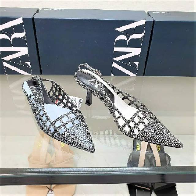 Zara sandal heels