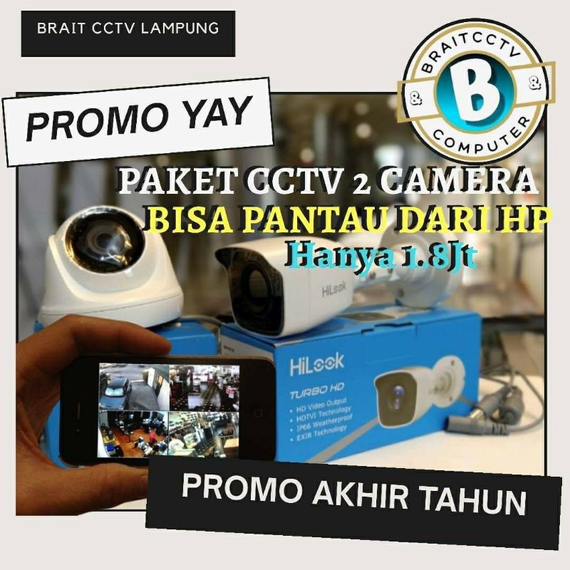 Promo Paket CCTV Hilook 2 Camera