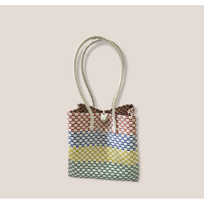 tas anyaman plastik rajutan