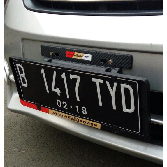 Tatakan Plat Nomer JDM / Dudukan Plat Nomer JDM / Plat JDM Carbon