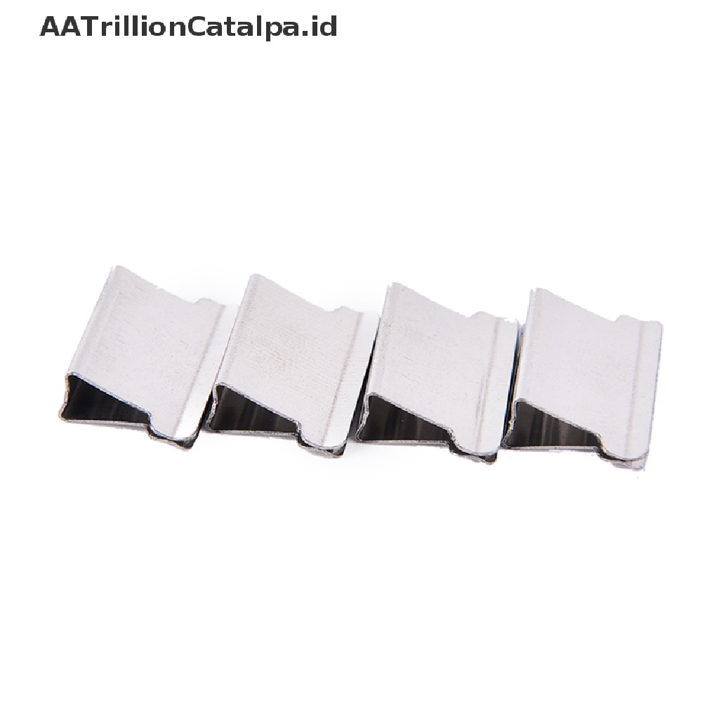 (AATrillionCatalpa) Klip Penjepit Kertas Mini Bahan Metal Untuk Sekolah / Kantor