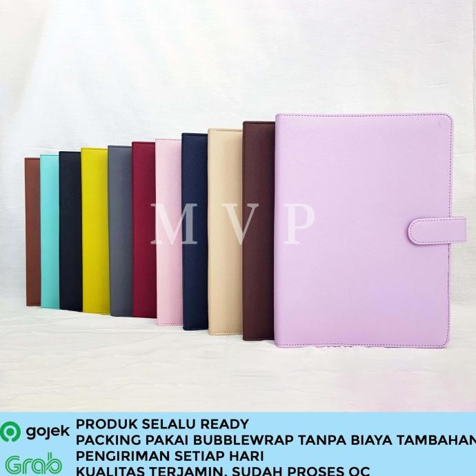 

BISA BAYAR DITEMPAT Binder Kulit Polos 20 Ring Organizer Kertas A5 Berkualitas Termurah FREE ONGKIR Kode 1245