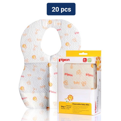 Pigeon Disposable Baby Bibs 20 Pcs | Shopee Indonesia