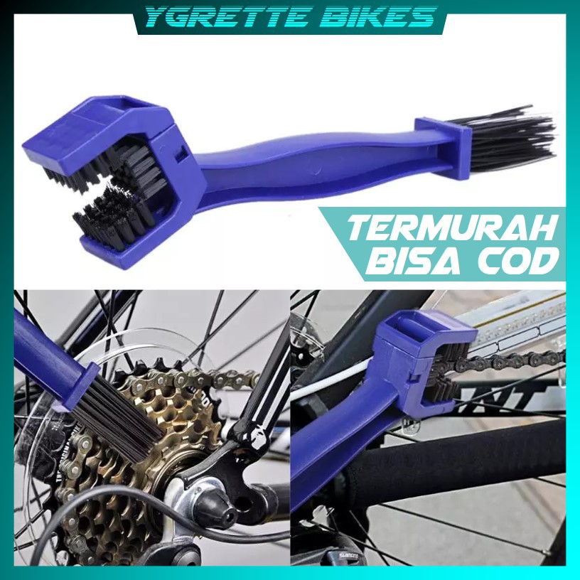 YGRETTE - SHENGMEIYU Pembersih Rantai Sepeda U Shape SIKAT DUA SISI Brush Chain Tool Alat Pencuci