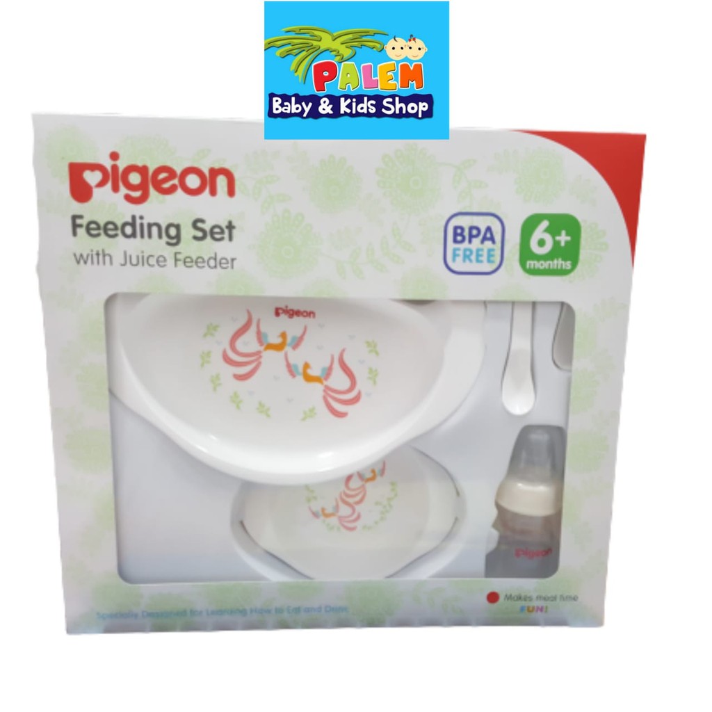 Pigeon Feeding Set With Juicer Feeder seri batik 4221