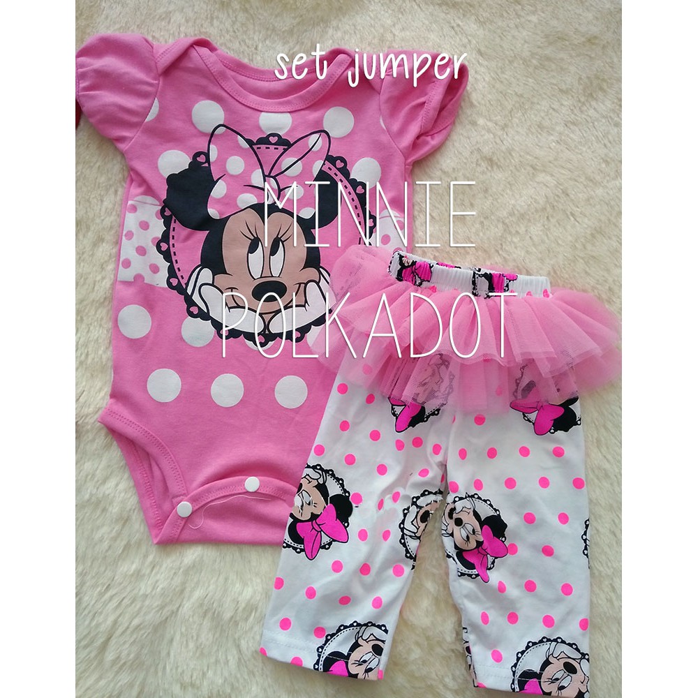 Jumper Baju Bayi Balita design Minnie Mouse_Lynn Design