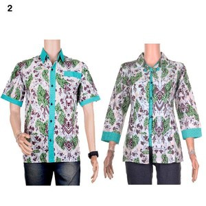 Sarimbit Batik | Couple Batik Mega Mendung - Katun Primisima - Motif 3