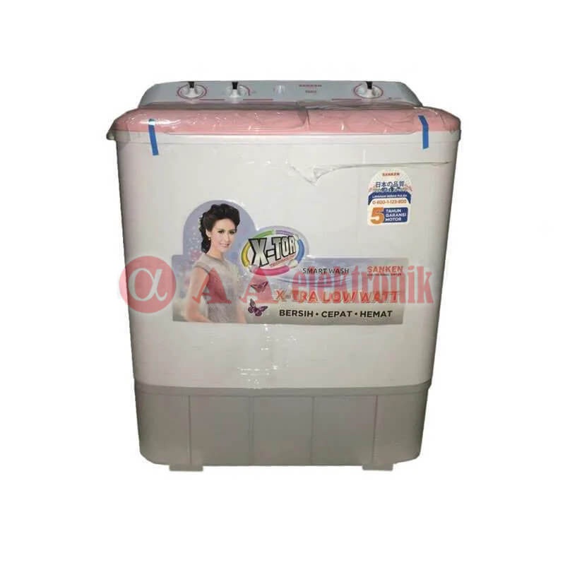 Mesin Cuci 2 Tabung Sanken TW-9110 7Kg