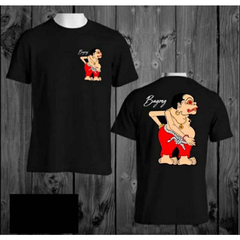 Kaos Wayang Jawa Limbuk Bagong / Kaos Budaya Javanese Culture / Kaos Wayang