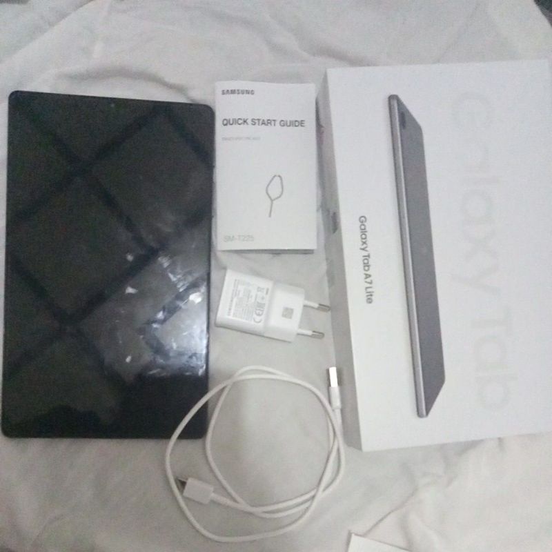 SAMSUNG Galaxy Tab A7 Lite T225 8.7" 3 GB/32 GB Grey Second Murah