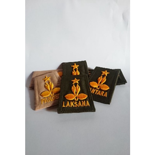 TKU PRAMUKA BANTARA, LAKSANA, PANDEGA TIMBUL SLOP KAIN TEBAL