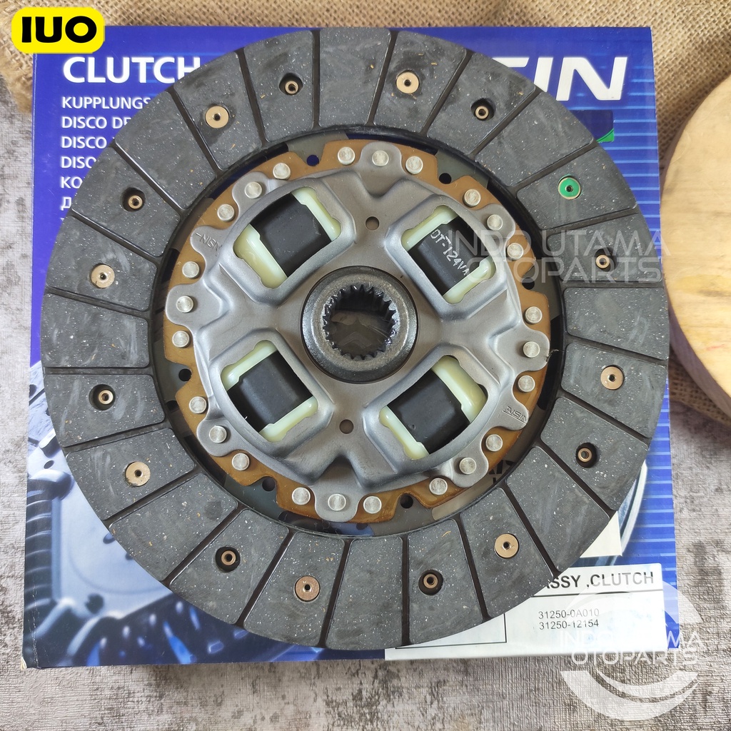 Clutch Disc Soluna Yaris Plat Kopling AISIN DT 124VA JAPAN