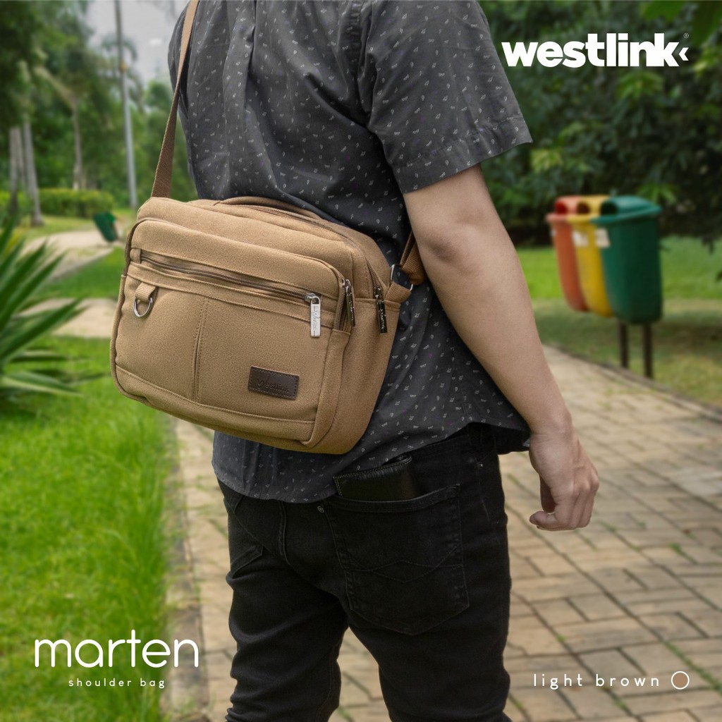 Tas Slempang Pria Original - Tas Slempang Pria Keren >> Tas Slempang Pria Distro -Bahu-Impor(Marten)