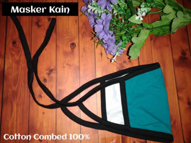 MASKER KAIN COTTON COMBED 30S EARLOOP &amp; HEADLOOP&amp;MASKER KATUN