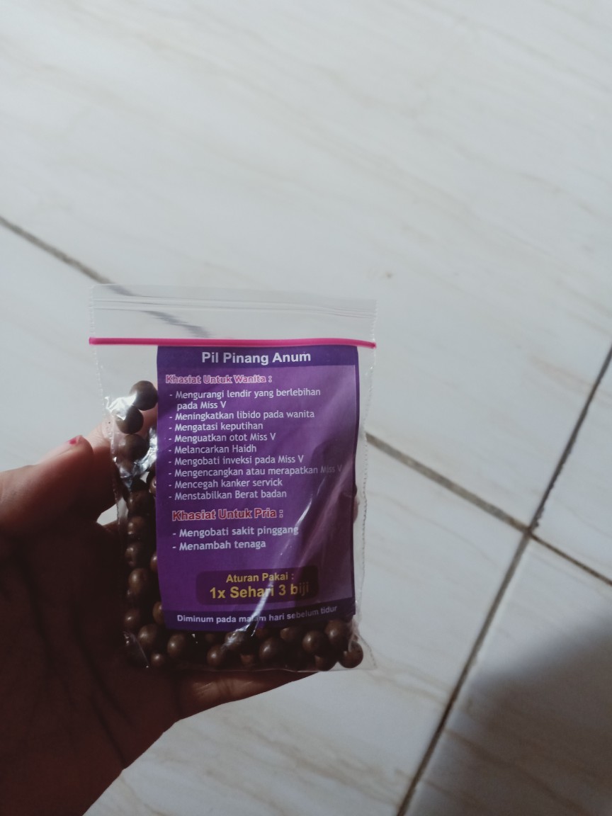 Pil Pinang Anum Kering