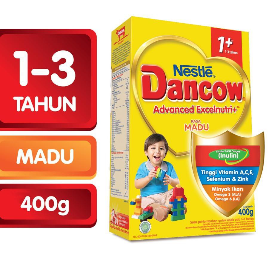 Dancow 1+ Prtcs Madu Probio 400 Gr