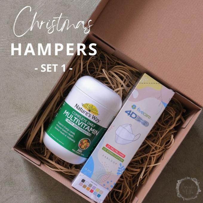 

CHRISTMAS / NATAL HAMPERS PARSEL KADO HADIAH - MULTIVITAMIN (SET 1) FV452CD4