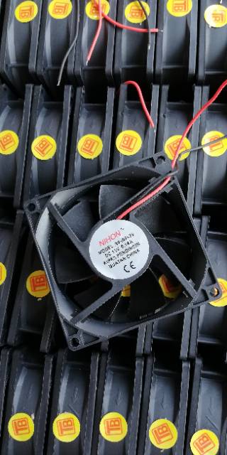 KIPAS DC 8CM 12V FAN DC 8CM 12VOLT