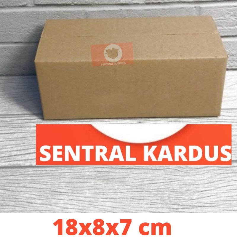 

Kardus karton 18x8x7 Kemasan packing single wall murah