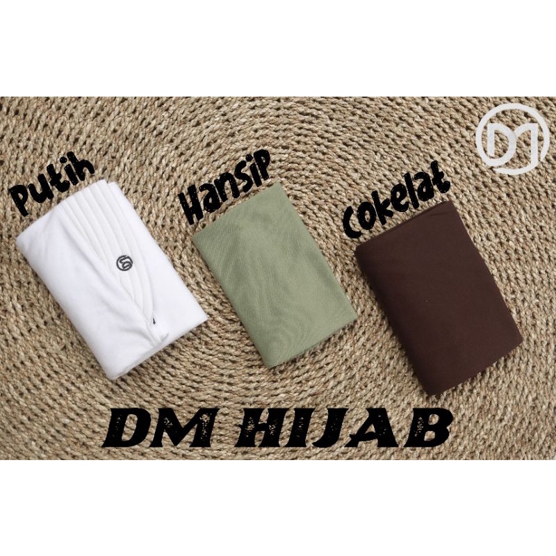 Jilbab kaos TC/DK/KH/PE kerudung instan hijab instant - hijab bergo - ukuran XL -DM hijab- hijab instant murah - hijab-3